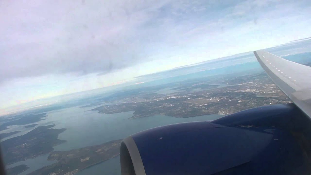 Seattle (SEA) to Tokyo (NRT) United Airlines Flight #875 Takeoff with Channel 9 (Live ATC audio)