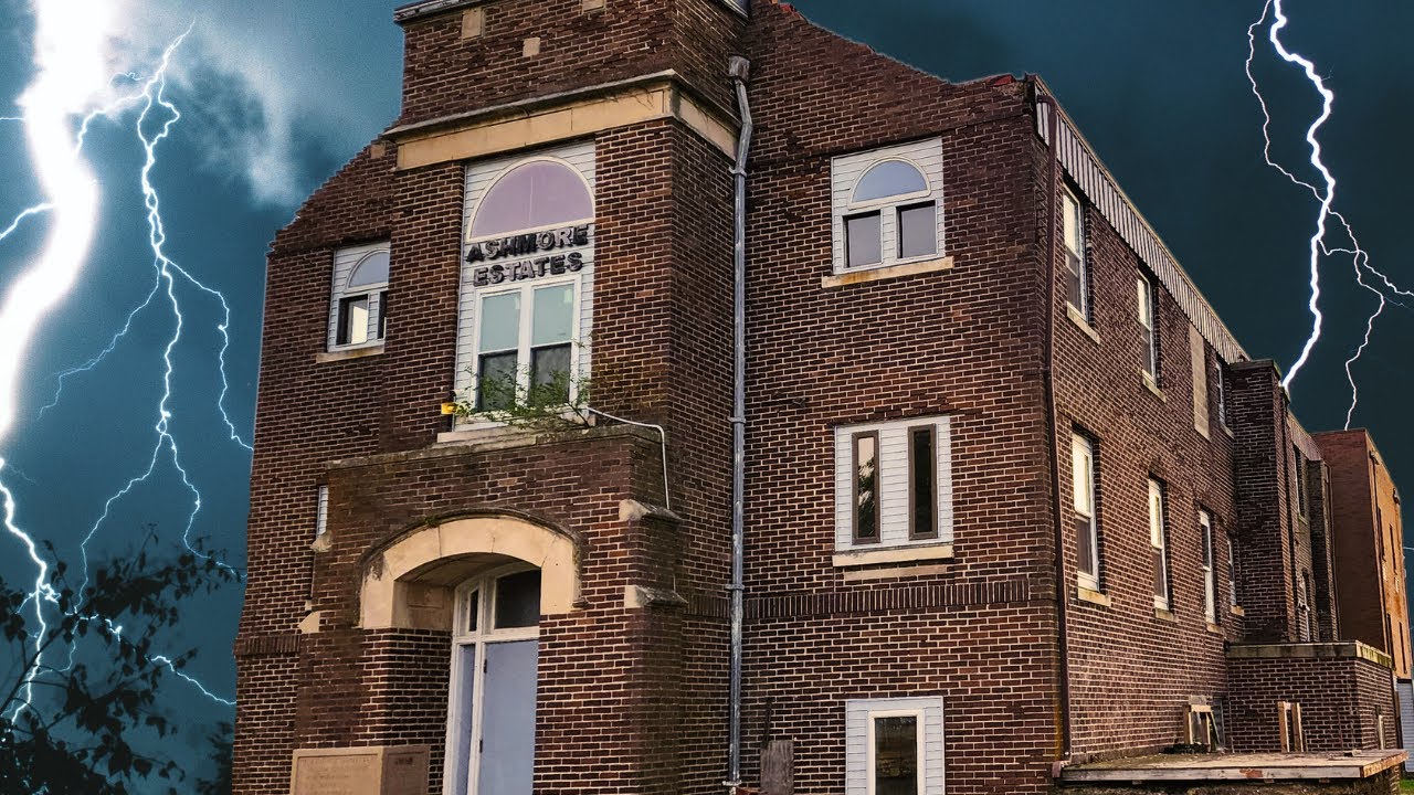 HAUNTED Ashmore Estates | We Hoped we WOULDN'T See THIS GHOST!!
