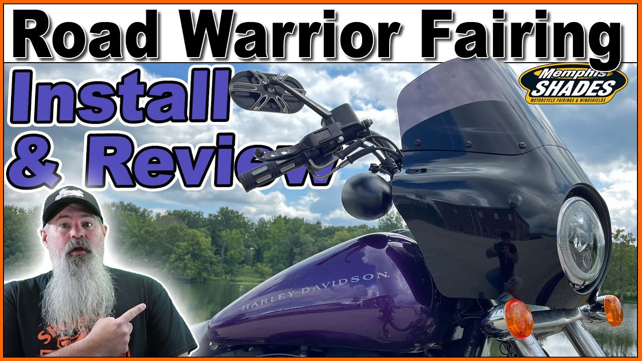 Установка и обзор Memphis Shades Fairing Road Warrior vs Gauntlet