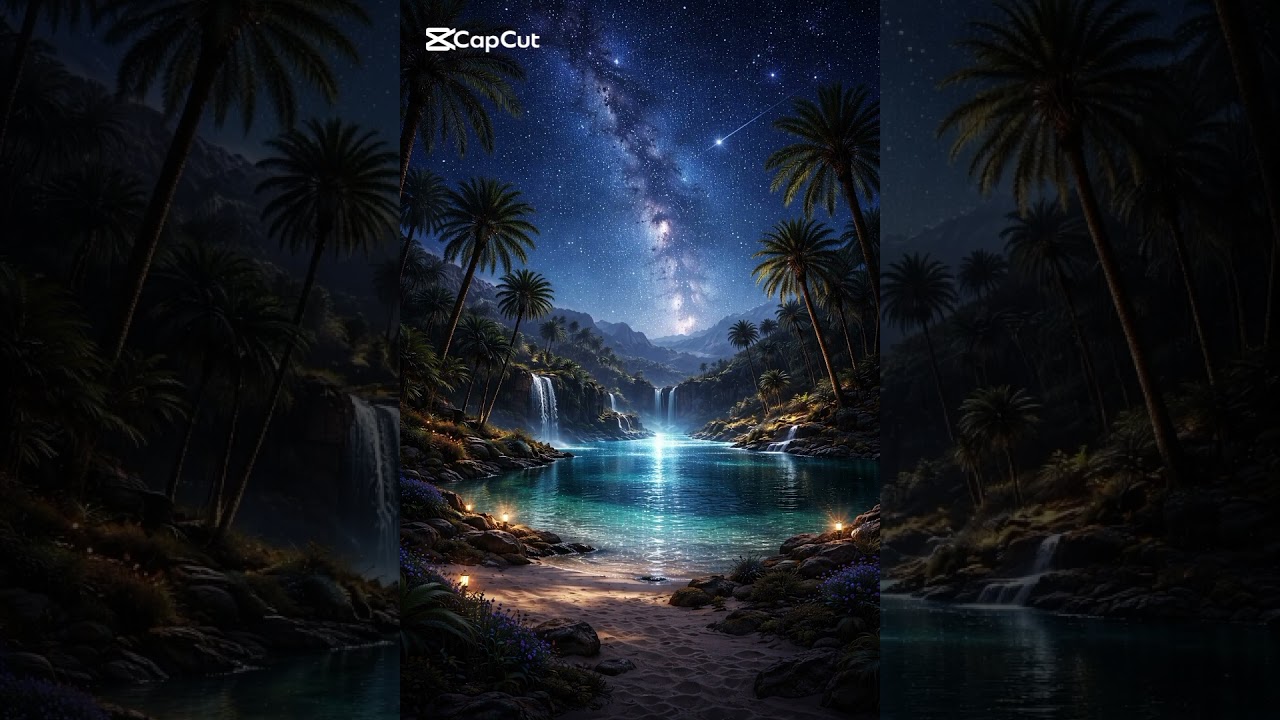Under the Milky Way Paradise 🌌🌴
