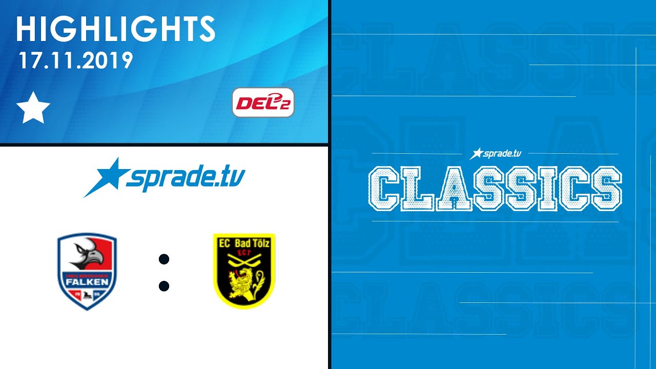 17.11.2019 - Highlights - Heilbronner Falken vs. Tölzer Löwen