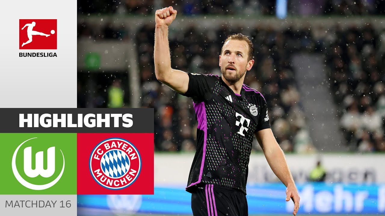 Bayern Stays In Contention! | Wolfsburg - FC Bayern M&uuml;nchen 1-2 | Highlights | MD16&ndash;Bundesliga 23/24