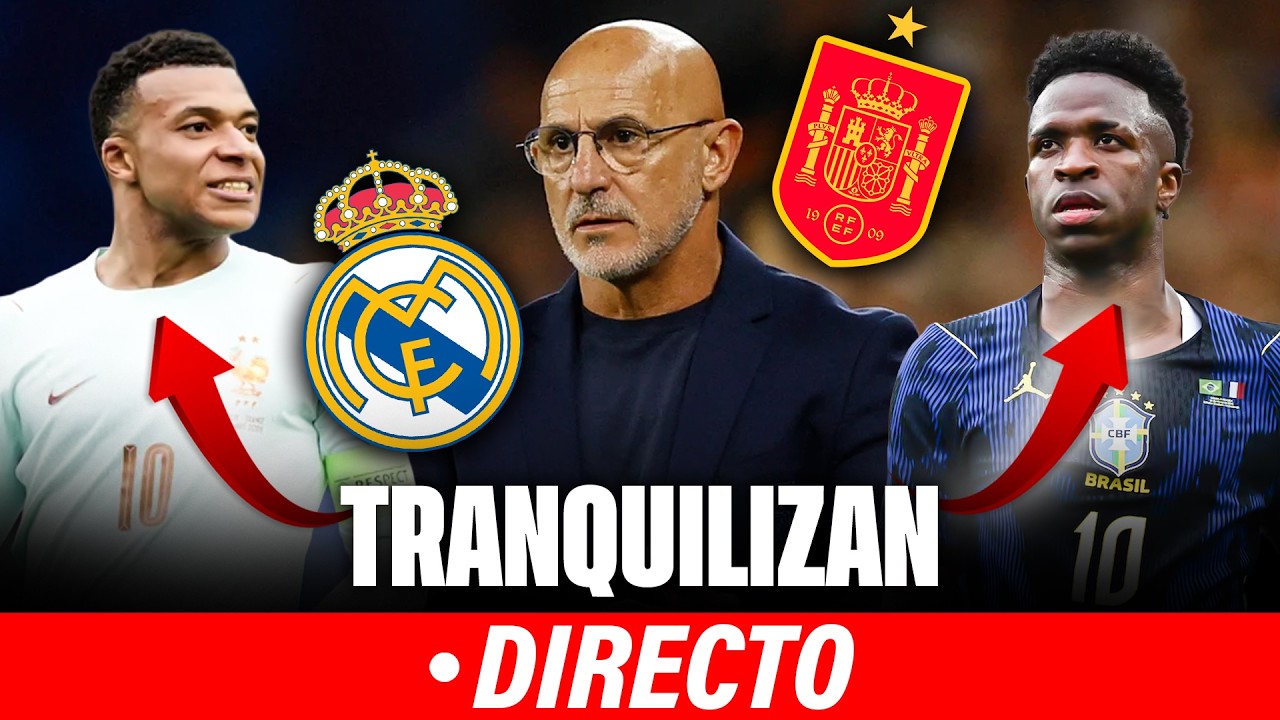 🔴VINI Y MBAPP&Eacute; EST&Aacute;N BIEN | SELECCI&Oacute;N ESPA&Ntilde;OLA | ACTUALIDAD MADRID, BAR&Ccedil;A...