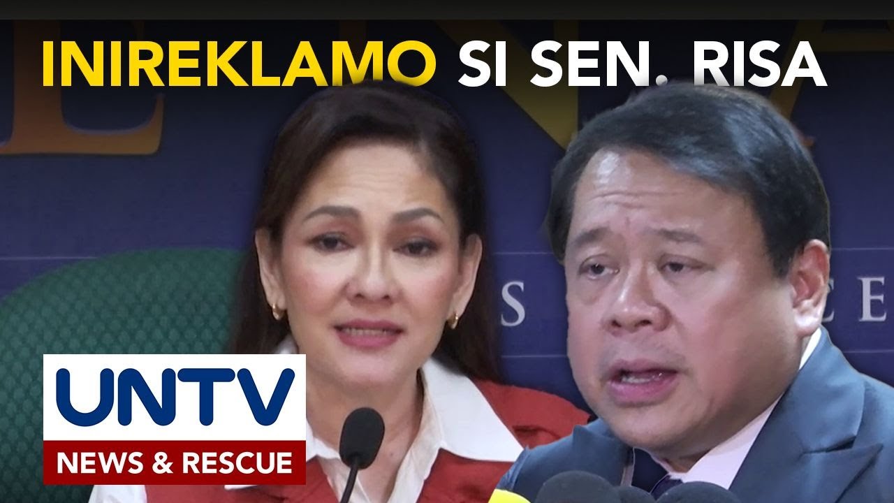 Ethics complaints vs. Sen. Hontiveros, inihain ng kampo ni Atty. Topacio sa Senado