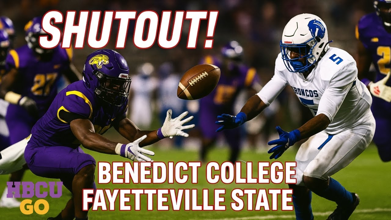 Benedict College Shuts Out @FayettevilleStateUniversityNC Recap | BC vs FSU Football Highlights