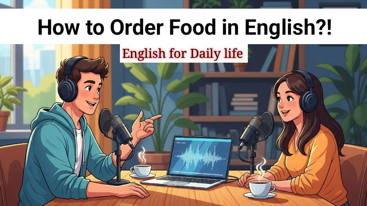 Learn How to Order Food in English Easily | Real-Life English Conversations | Mr. English Podcast