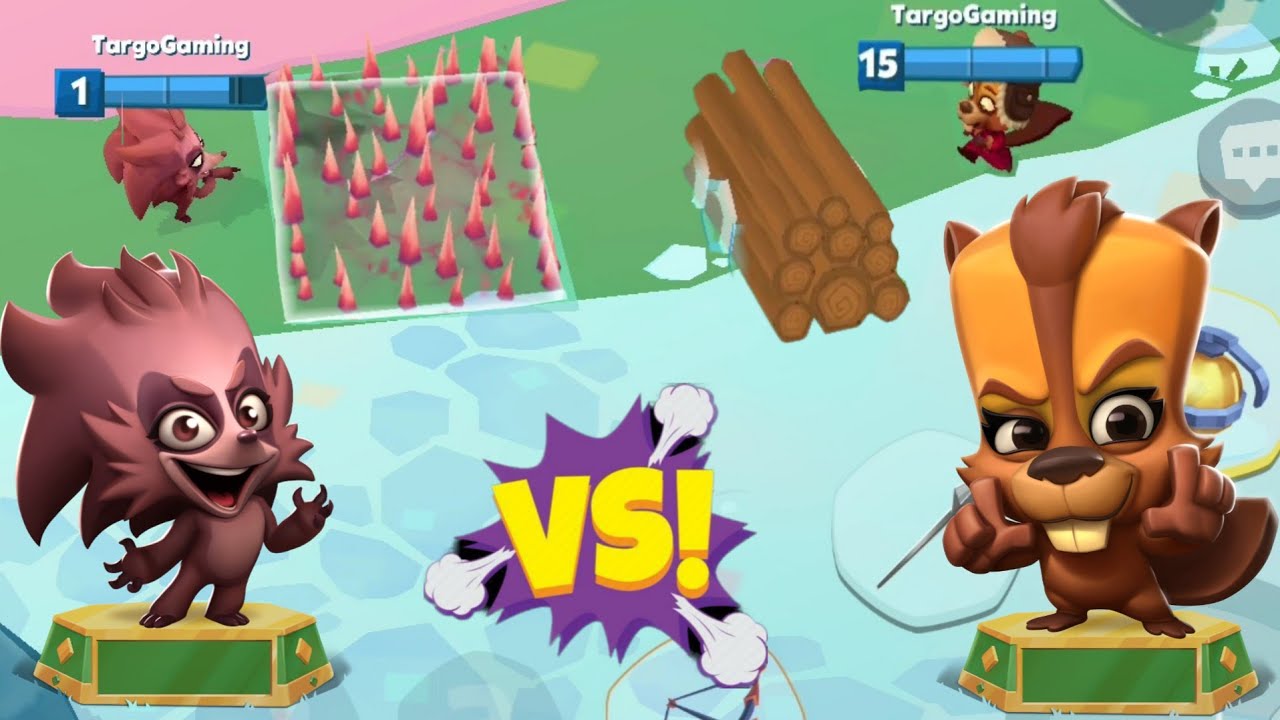 🦔🦔Edna Vs Betsy🦫🦫 | zooba | TargoGaming