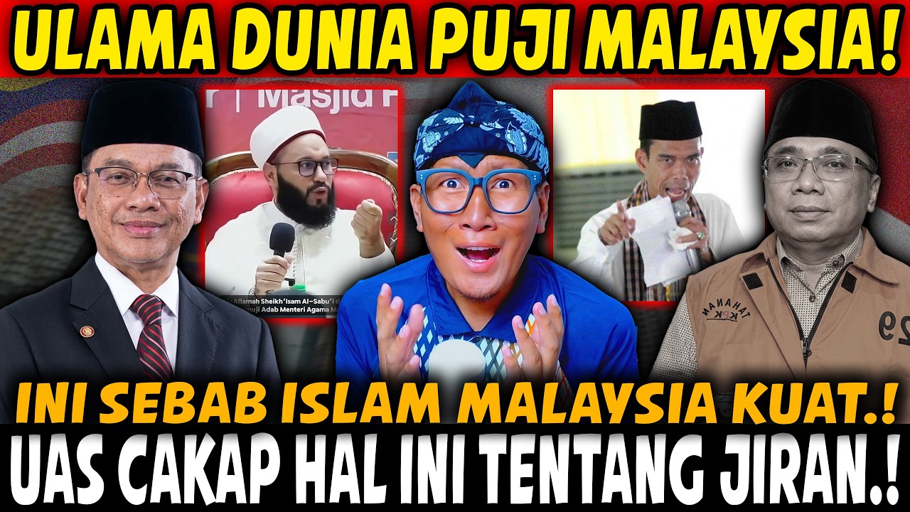 😲TAK DISANGKA! Ulama Dunia Kagum Melihat Perkembangan Islam di Malaysia, Ulama Indonesia Ikut Bicara