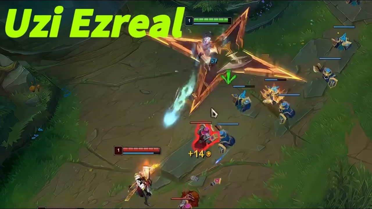 UZI EZREAL VS  LUCIAN , BEST ADC IN THE WORLD!