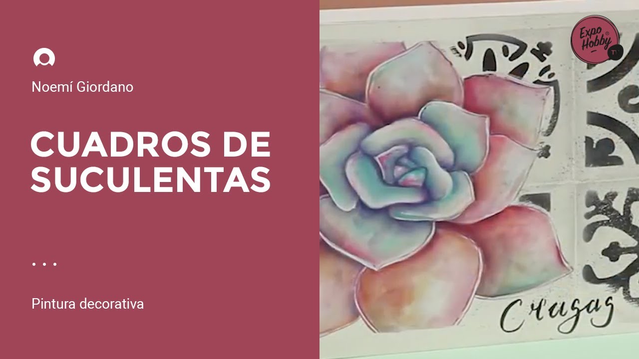 Expohobby TV (T04 - E16) Noemí Giordano - Pintura decorativa