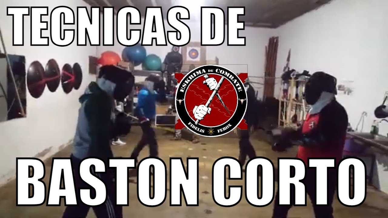 Técnicas de BASTON CORTO.🌟 Combate armado. ESKRIMA ALBACETE
