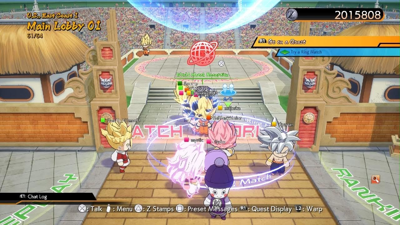 DRAGON BALL FighterZ 1v3 w MUI