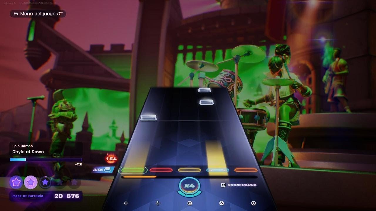 Fortnite Festival - Chyld of Dawn by Epic Games - on drums