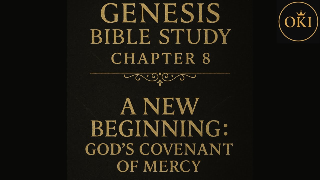 Genesis Bible Study Chapter 8 | A New Beginning: God's Covenant of Mercy | Reading the Bible Daily