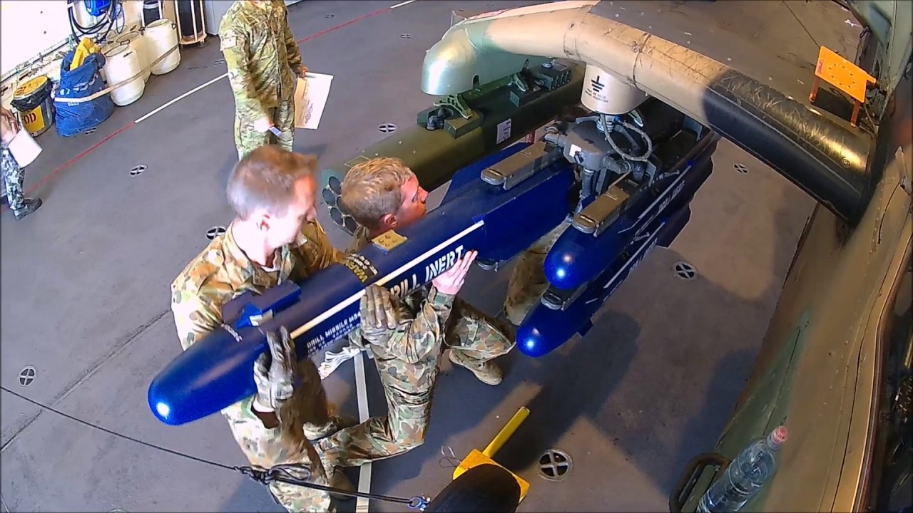 LHD Canberra, Tiger helo trials