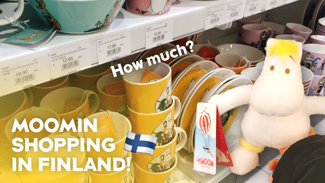 무민의 나라 핀란드🇫🇮의 다양한 무민 제품들과 현지 가격 정보!!