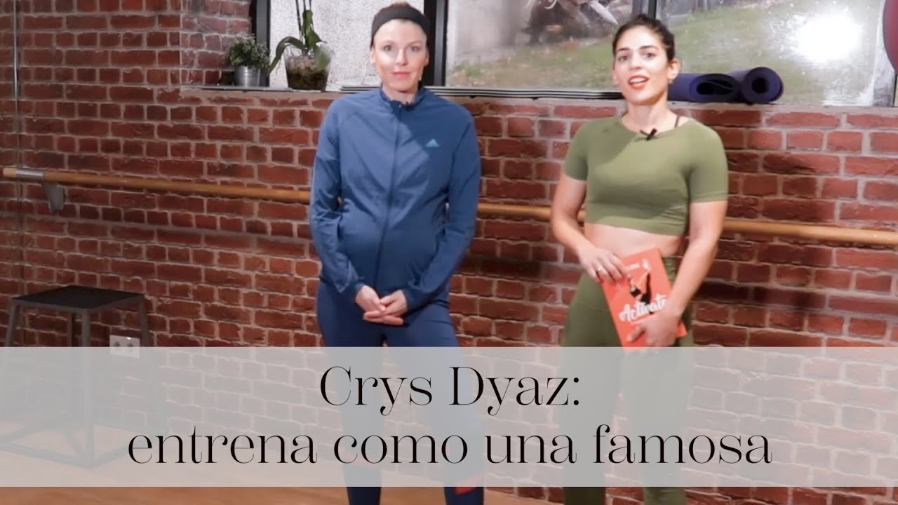 Ocho ejercicios rápidos y efectivos con Crys Dyaz, la entrenadora de las famosas