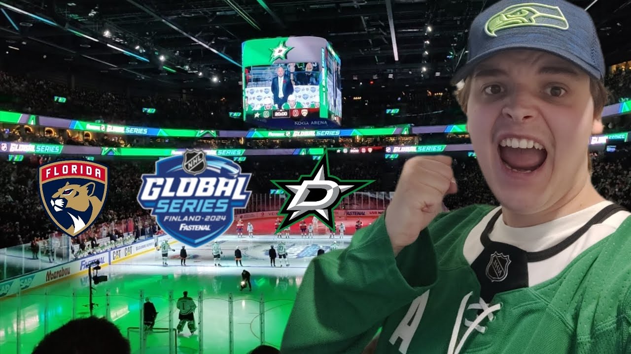 KÄVIN KATTOON FLORIDA PANTHERS VS DALLAS STARS OTTELUA!!