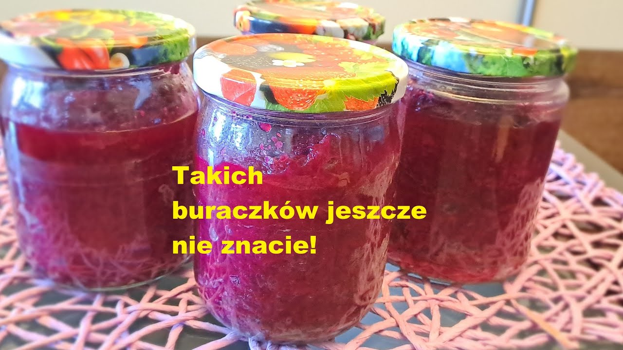 Przepis na buraczki bez octu! Zalukaj