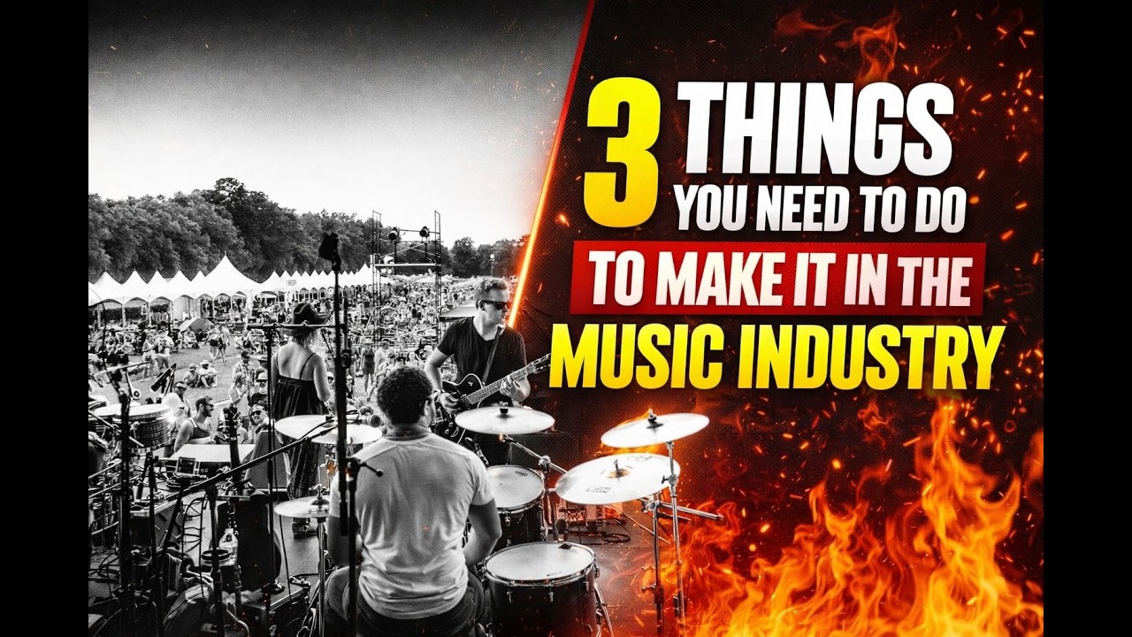 3 things you need to do to make it in the Music Industry TODAY!