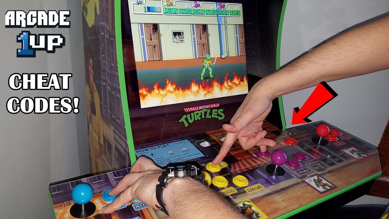 Секреты и чит-коды Arcade 1Up!