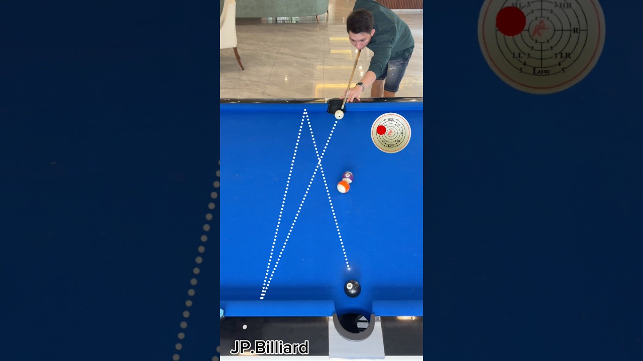 Profesional kickshot #billiard #billiards #jpbilliard