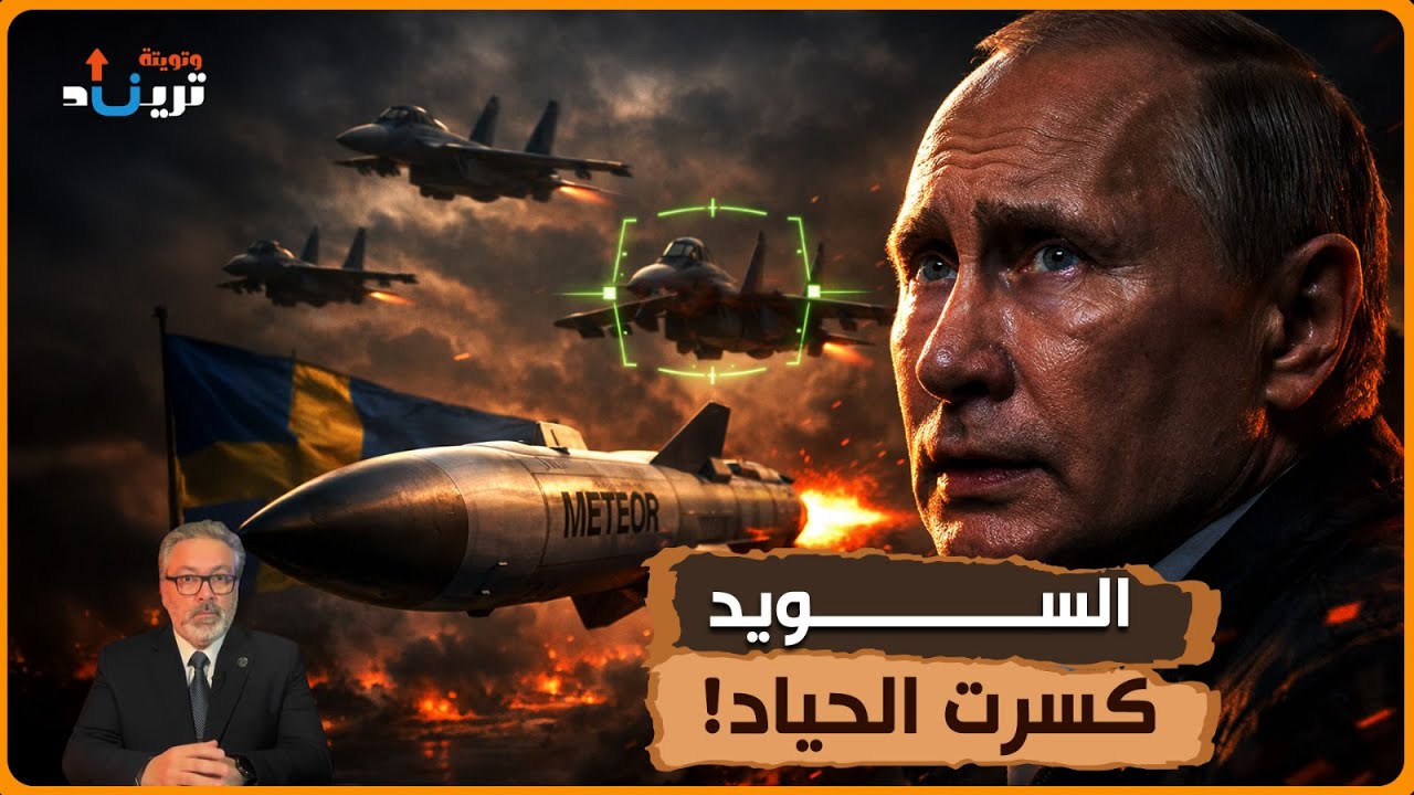 زلزال السويد | صاروخ Meteor الذي قد يغلق السماء على الطيران الروسي!