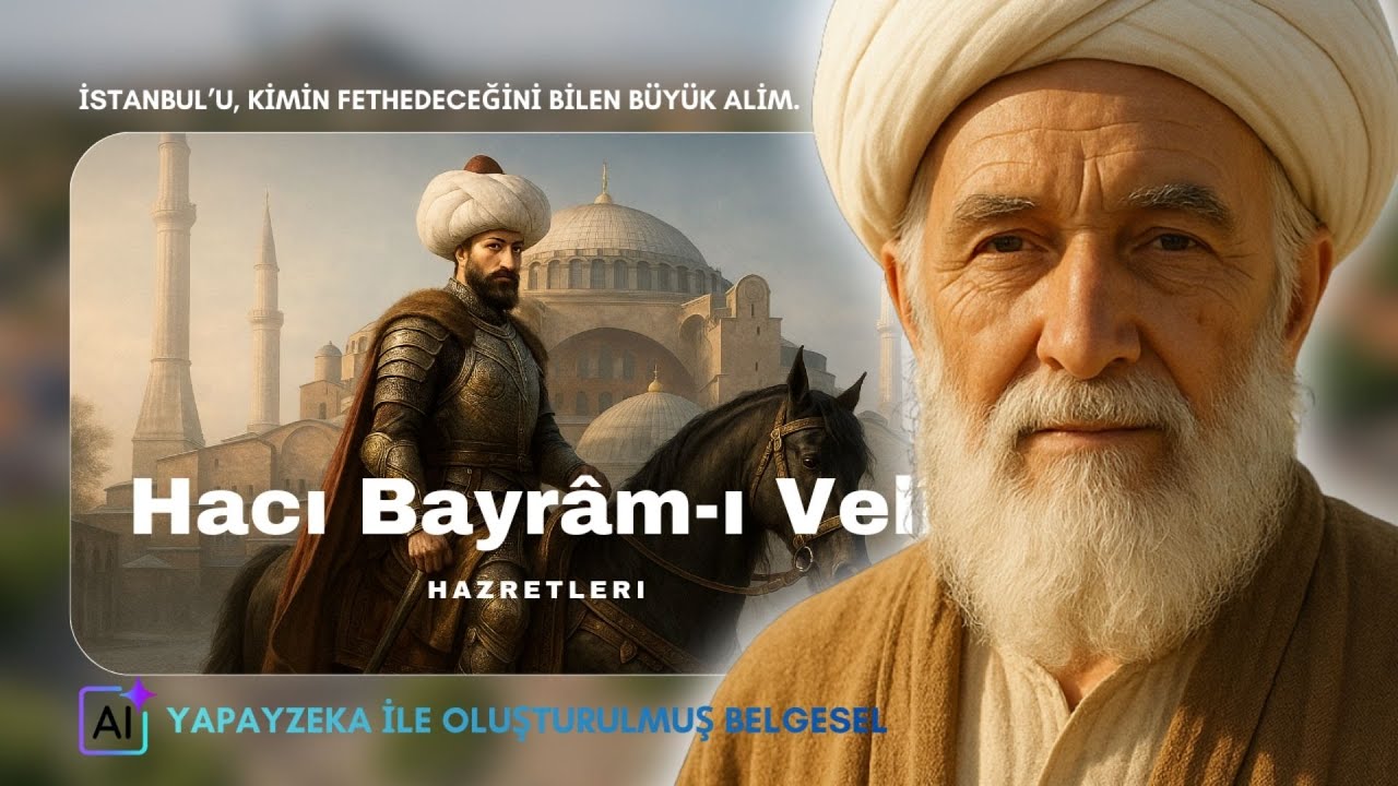 HACI BAYRAMI VELİ HAZRETLERİNİN İNANILMAZ HAYATI / YAPAYZEKA İLE OLUŞTURULMUŞ BELGESEL.