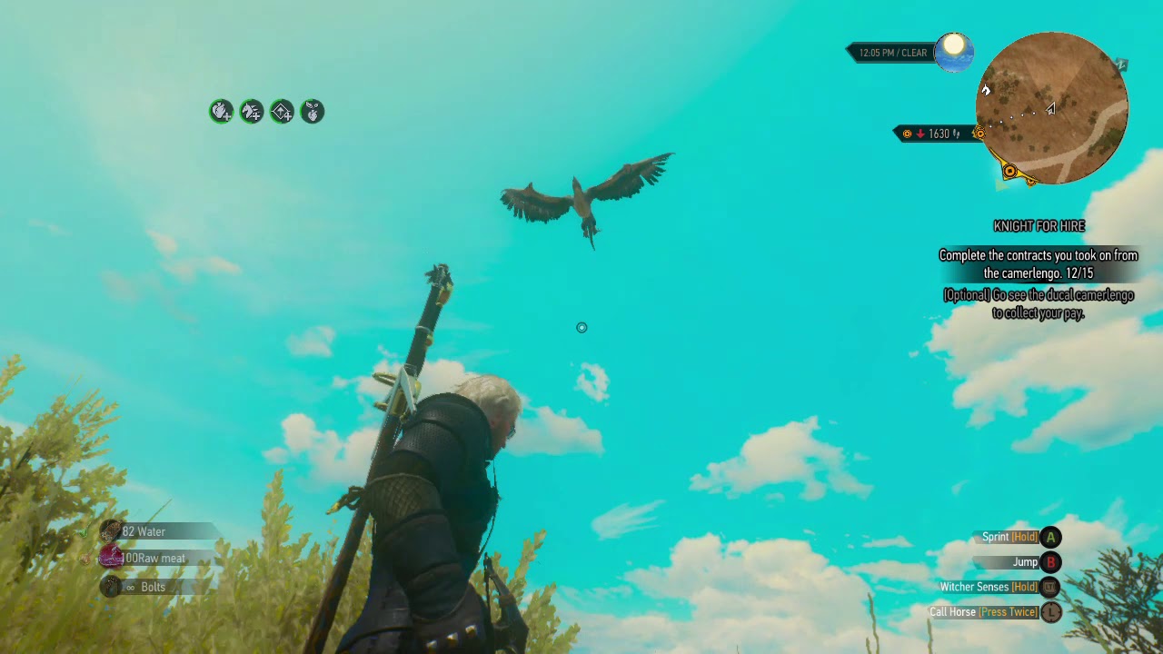 The Witcher 3 - Silver Basilisk Easter Egg Location