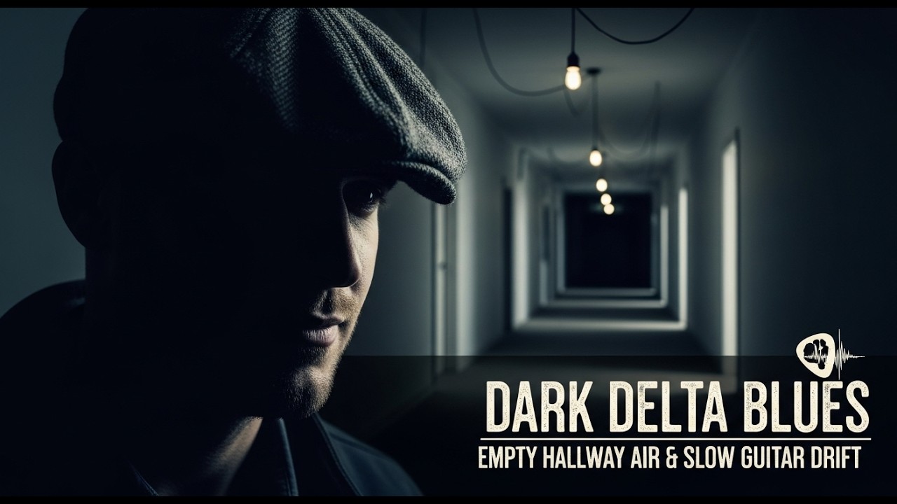 Dark Delta Blues | Empty Hallway Air & Slow Guitar Drift 