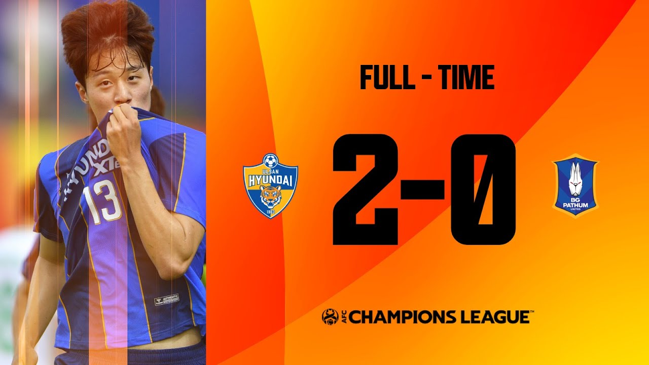 #ACL2021 - Full Match - Group F | Ulsan Hyundai FC (KOR) vs BG Pathum United (THA)