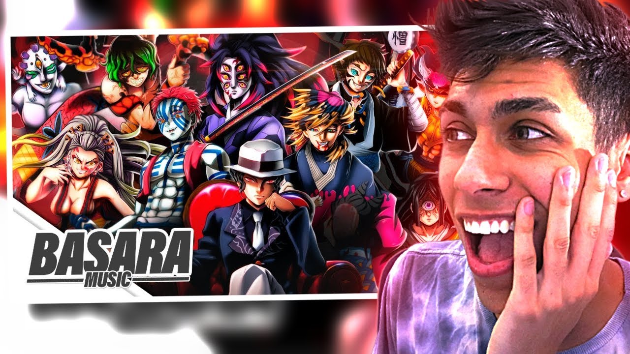 ASSISTINDO 𝗔𝗢 RAP DOS LUAS SUPERIORES (Kimetsu no Yaiba) do BASARA ‹ Ine Games ›