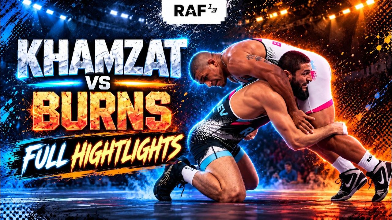 UFC's Khamzat Chimaev vs Gilbert Burns | RAF 13 | Full Highlights