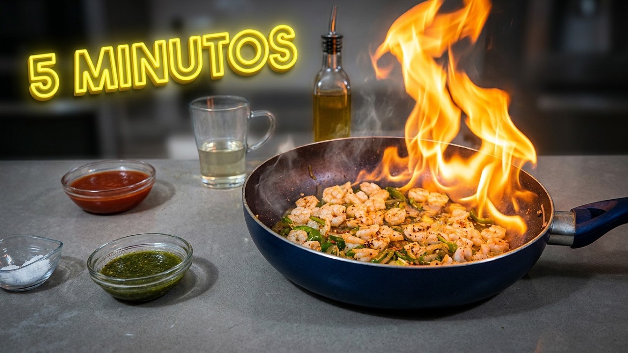 GAMBITAS  en  salsa de tomate FACIL