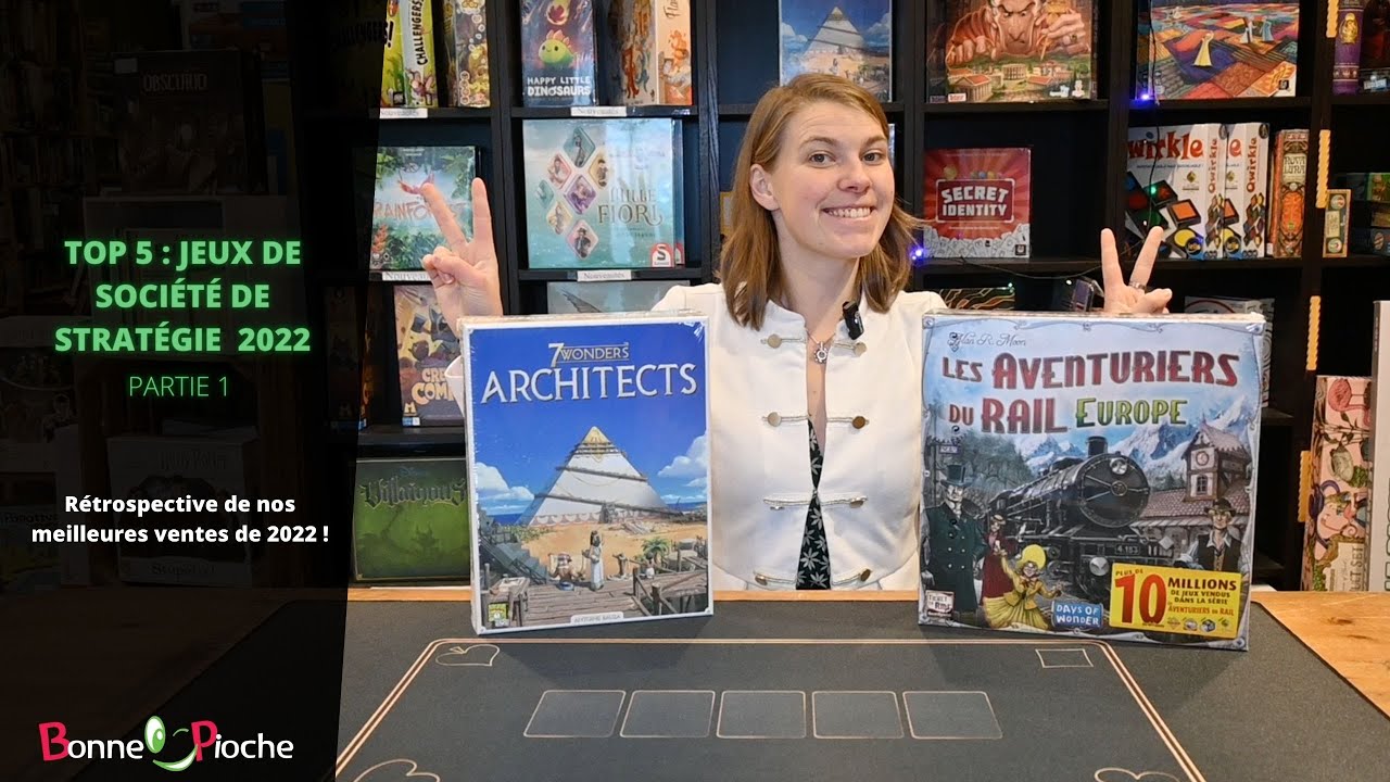 TOP 5 MEILLEURES VENTES JEUX DE SOCIÉTÉ D’AMBIANCE ET DE STRATÉGIE 2022 (Partie 2)