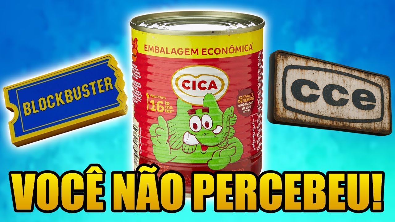 Empresas que FALIRAM e você NÃO Percebeu!
