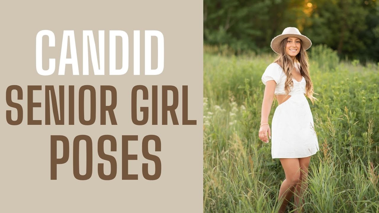 5 must try CANDID Senior Girl POSES