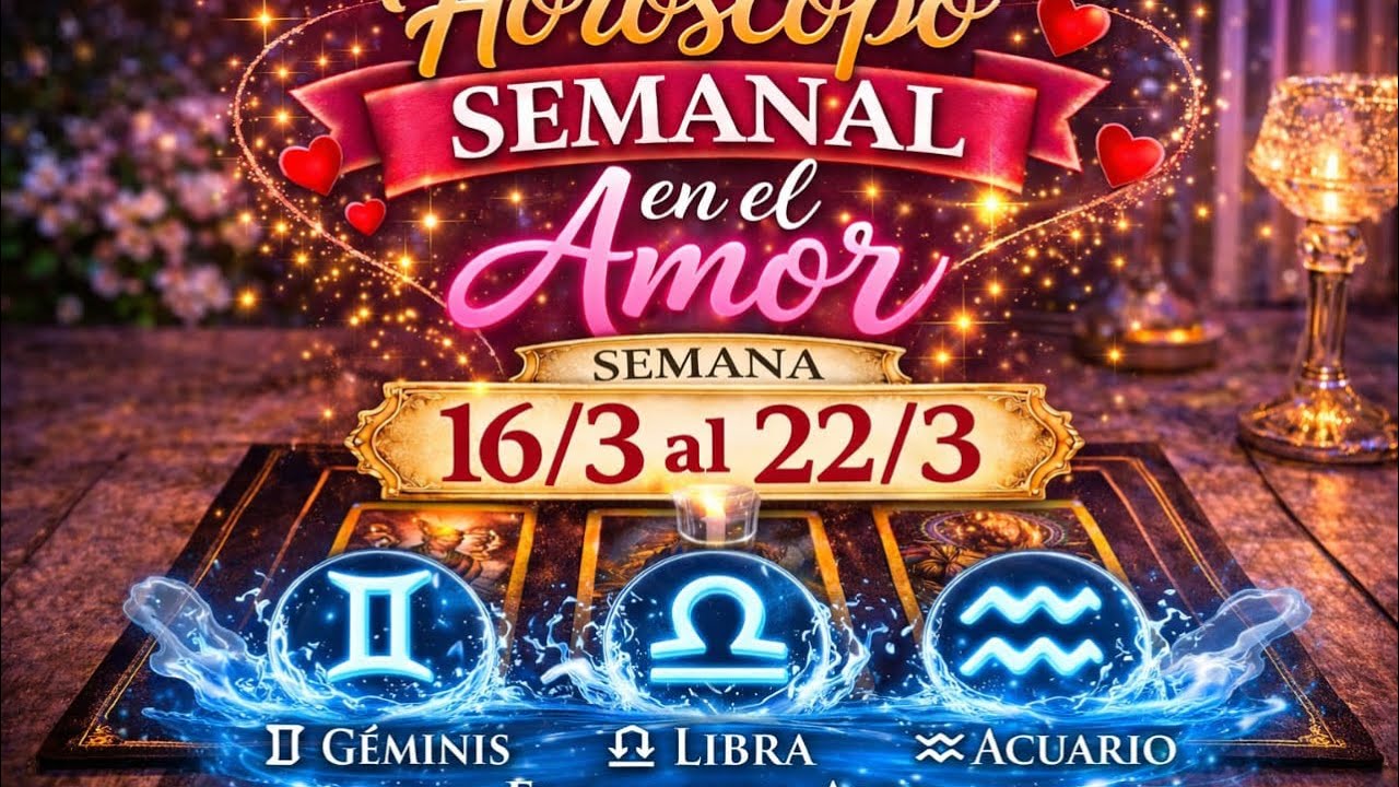 Horóscopo semanal para el amor. Elemento Aire.