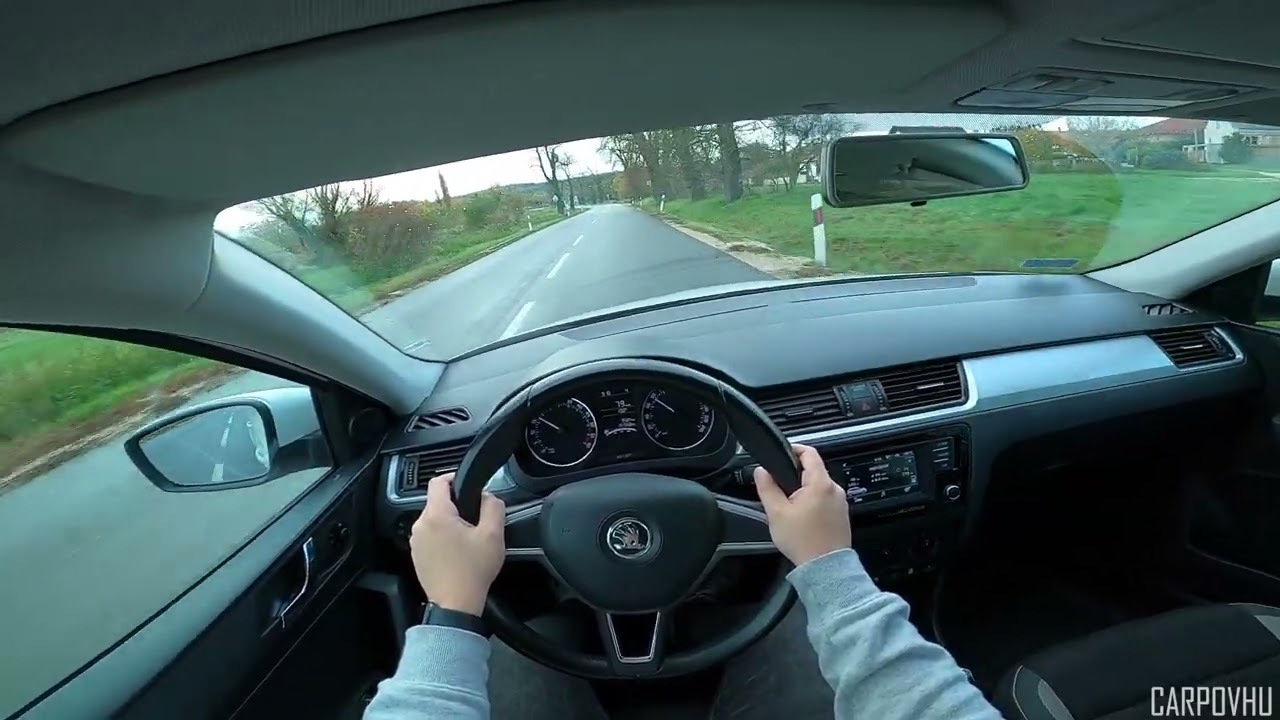 2017 Skoda Rapid 1.6 TDI Diesel/Dízel 5M 85 kW (~115 le) - Hungarian POV Drive - Magyar POV Videó