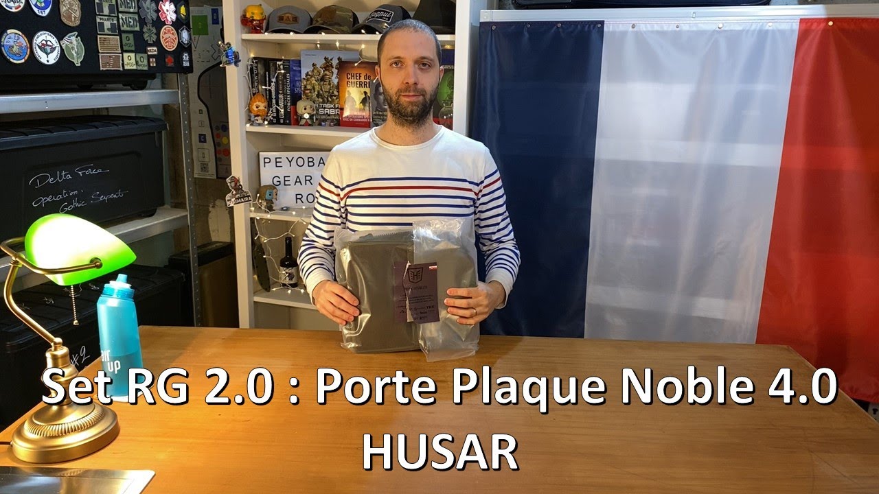 Set Ranger Green 2.0 : Porte Plaque HUSAR Noble 4.0