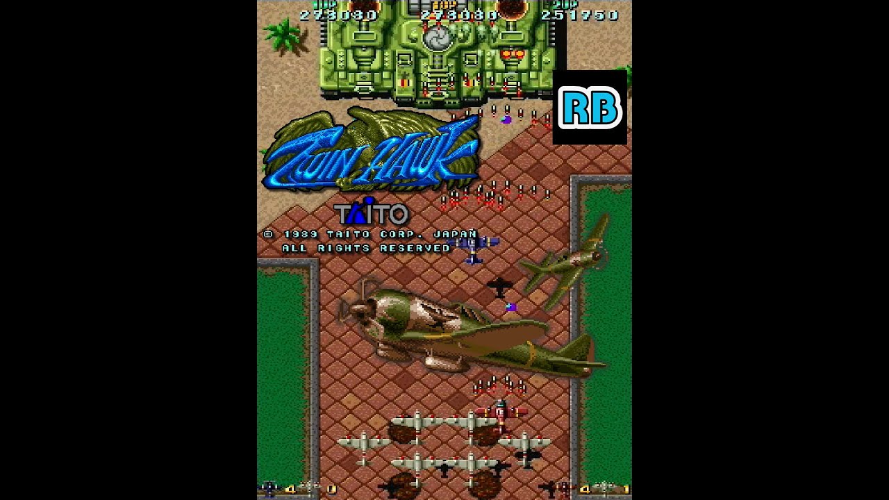 1989 [60fps] Twin Hawk 2Players Nomiss Loop1