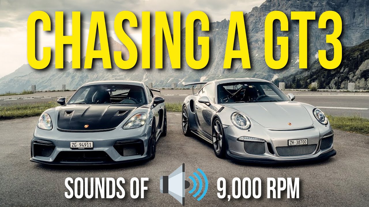 Porsche GT4 RS Chases A GT3 On Track | Who's Faster?