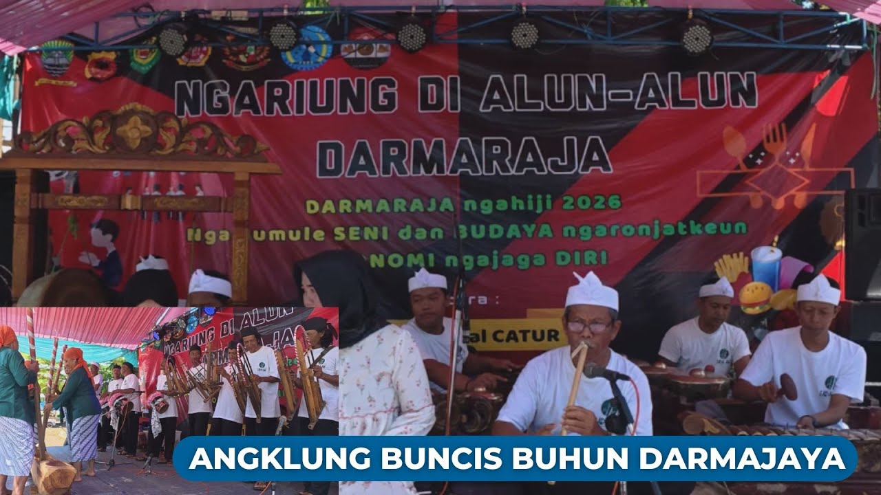 Ngariung di Alun Alun Darmaraja, Sumedang 