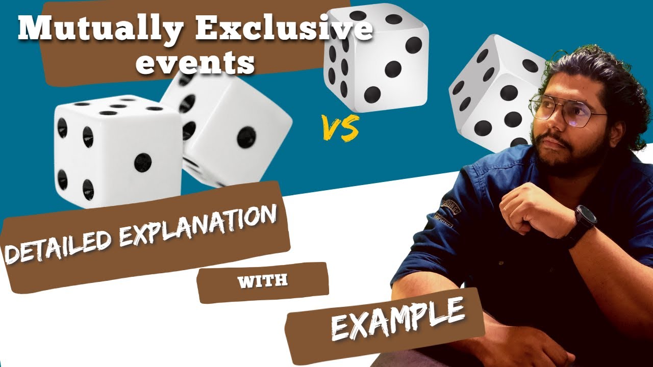 PROBABILITY|MUTUALLY EXCLUSIVE EVENTS|CONCEPTS| DETAILED EXPLANATIONS|SOLUTIONS|MATHS|SAMCLASSES