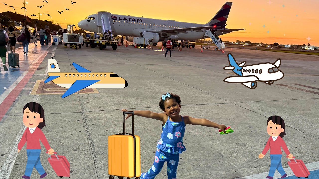 MINHA PRIMEIRA VIAGEM DE AVIÃO 