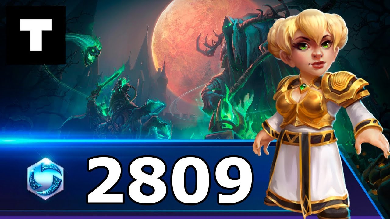 Heroes of the Storm Хроми Геймплей | Башни Рока | 2809