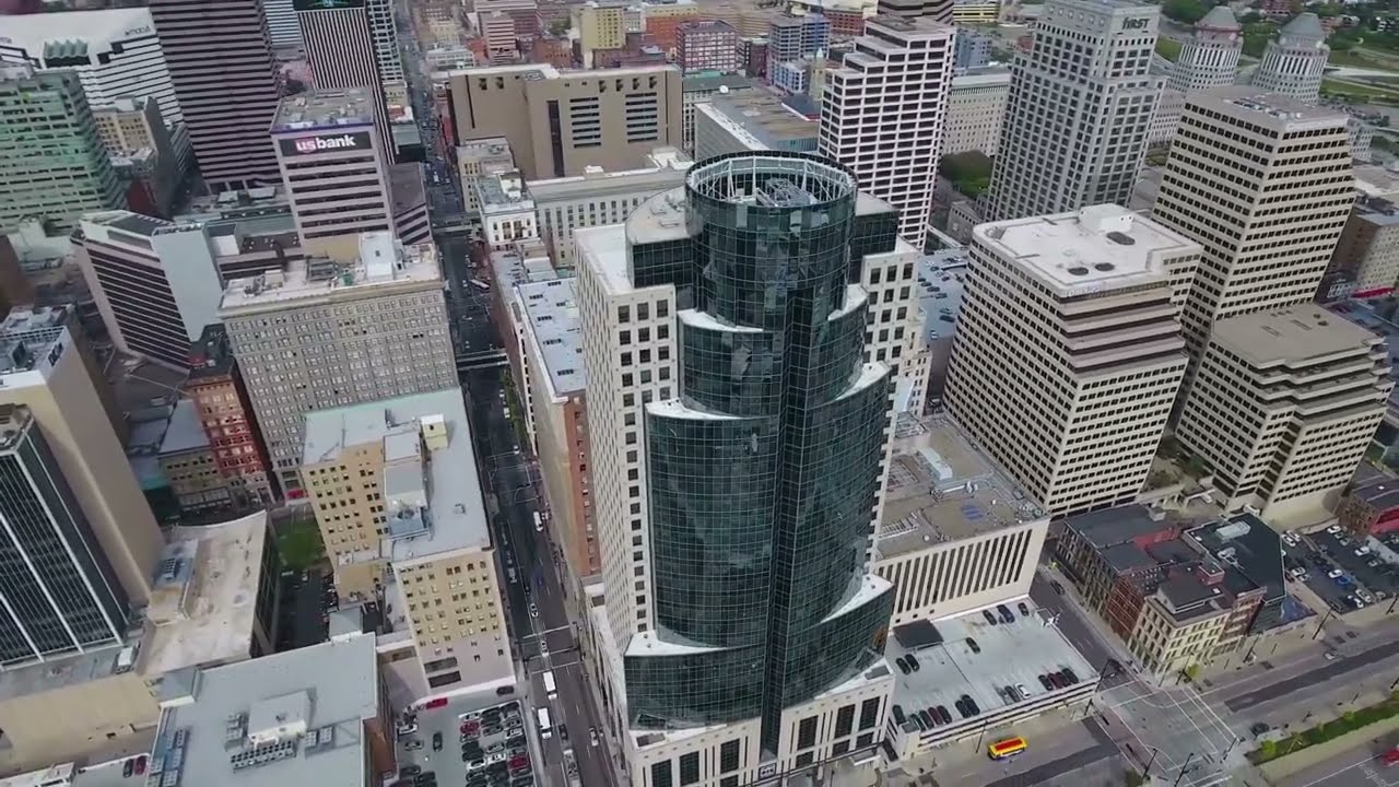 Cincinnati, Ohio, Oct 2022, USA 🇺🇸 I 4K Drone Footage