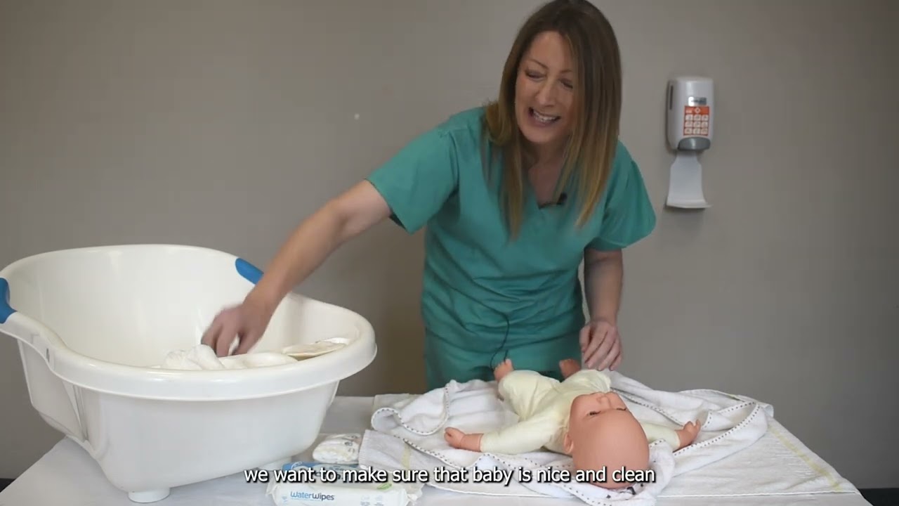 Class 5 Part 2: Bathing your baby