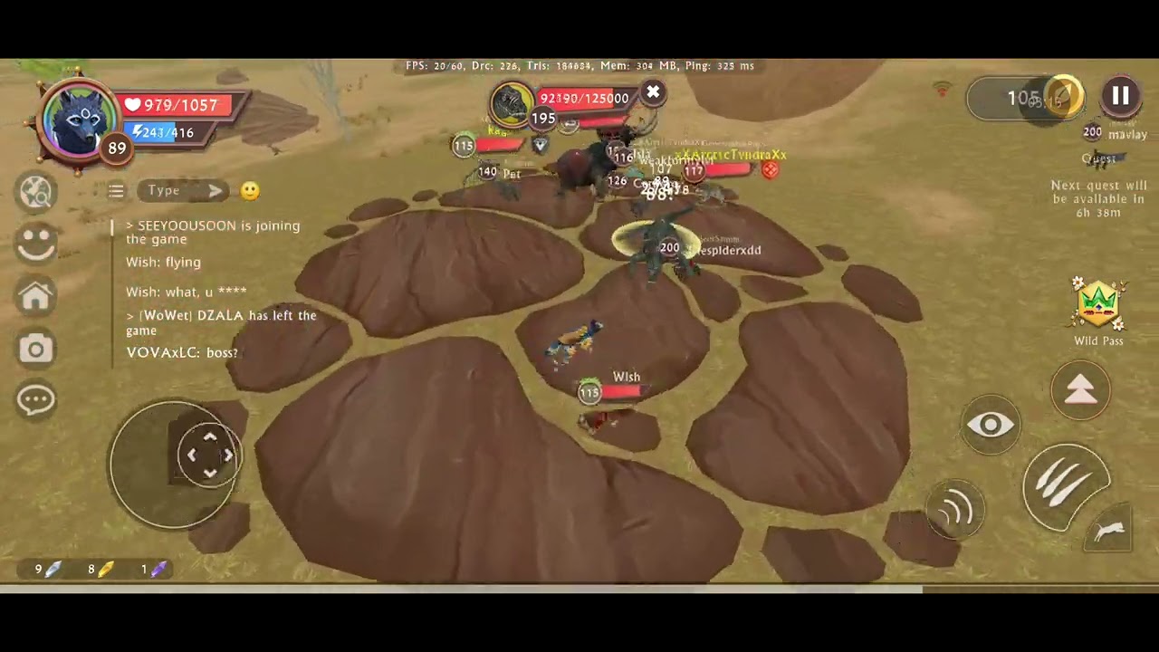 Flying glitch come back #wildcraft 