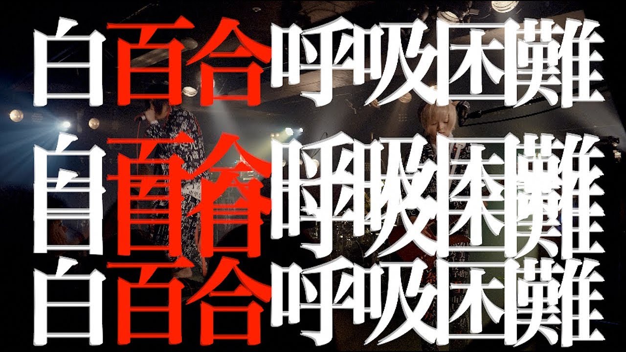 シェルミィ「白百合呼吸困難 」リリックビデオ